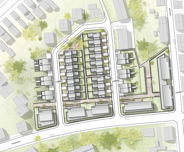 Wettbewerb Wohnbebauung MA-Friedrichsfeld